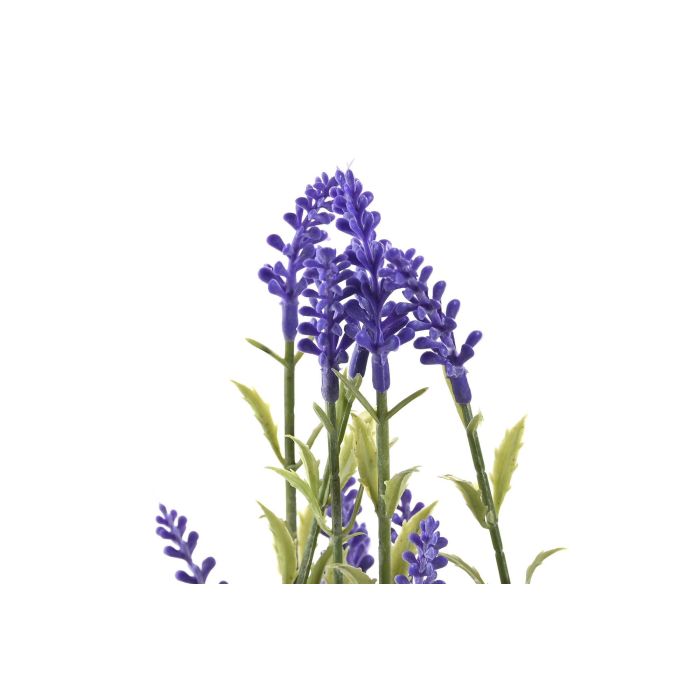 DKD Home Decor Planta Shabby Lila Blanco Cerámica/PE 11 x 28 x 11 cm (6 Unidades) 1