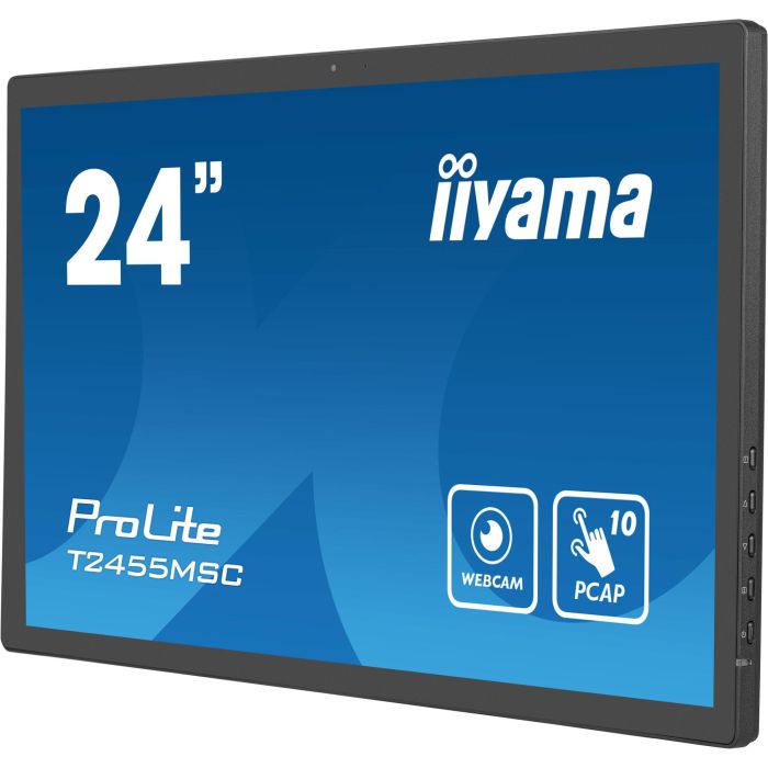 iiyama ProLite T2455MSC-B1 Monitor Táctil FHD IPS 24" 1920x1080 5ms HDMI DP USB Negro 10