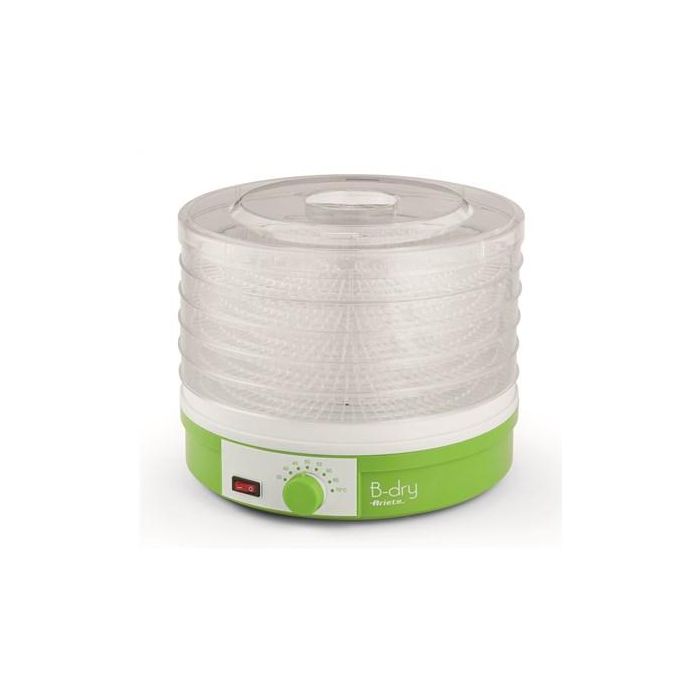 Ariete 616 Deshidratadora de Alimentos con 5 Recipientes Apilables, para Verduras y Pescado 4 Ariete 616 Deshidratadora de Alimentos con 5 Recipientes Apilables, para Verduras y Pescado 4