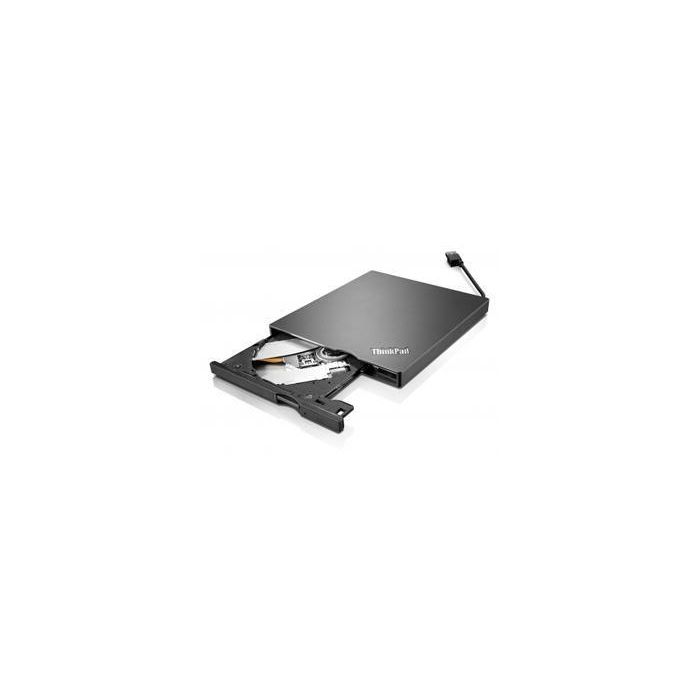 Lenovo ThinkPad UltraSlim Grabador/Reproductor de DVD USB para Portátiles - Compatible con CD-R/RW, DVD-R/RW/RAM y doble capa 1 Lenovo ThinkPad UltraSlim Grabador/Reproductor de DVD USB para Portátiles - Compatible con CD-R/RW, DVD-R/RW/RAM y doble capa 1
