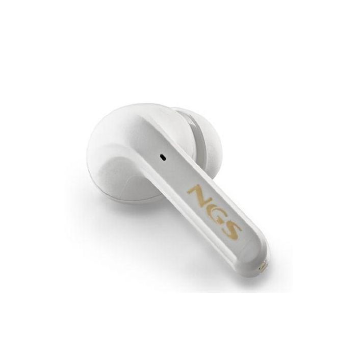 NGS ARTICATROPHYWHITE Auriculares Bluetooth True Wireless ANC con Estuche de Carga, Autonomía 20h, Micrófono Alta Calidad, Blancos 3