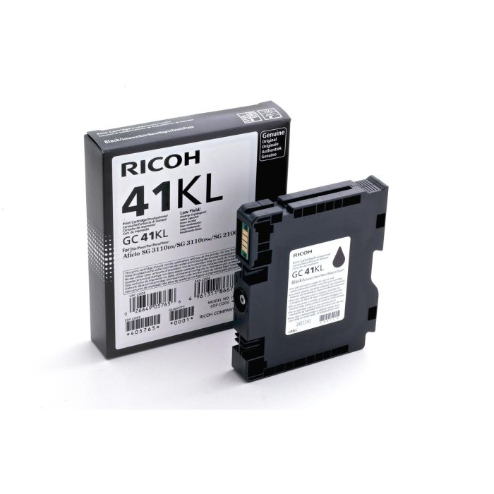 RICOH SG2100N/3110DN/3110DNW/3120B Cartucho Negro GC-41KL 1 RICOH SG2100N/3110DN/3110DNW/3120B Cartucho Negro GC-41KL 1