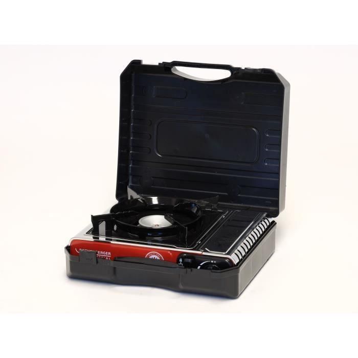 Estufa de gas - ROTHENBERGER - PREMIUM RS 220 - 2200 W - Gris y negro 2 Estufa de gas - ROTHENBERGER - PREMIUM RS 220 - 2200 W - Gris y negro 2