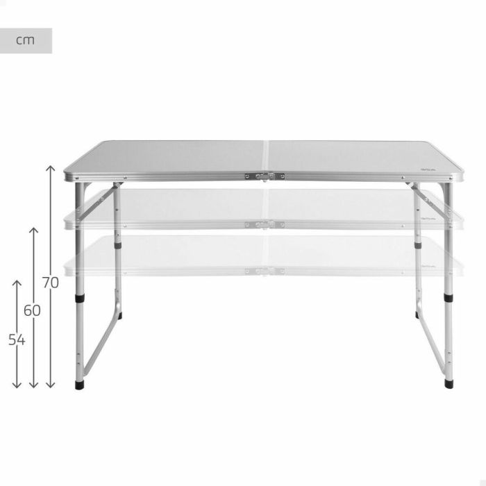 Mesa Plegable Aktive 120 x 70 x 60 cm 4 Mesa Plegable Aktive 120 x 70 x 60 cm 4