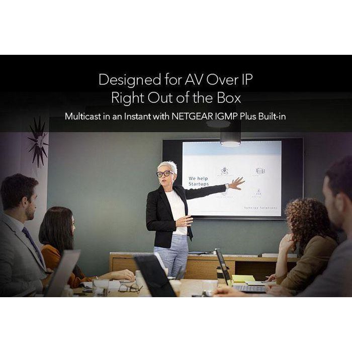 NETGEAR Gsm4210Px-100Eus Switch gestionado de 10 puertos, 8xPoE+ 220W, 2xSFP+ 14