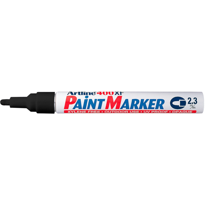 Artline EK-400 XF Rotulador Permanente Negro Punta Redonda Trazo 2.3 mm 1 Artline EK-400 XF Rotulador Permanente Negro Punta Redonda Trazo 2.3 mm 1