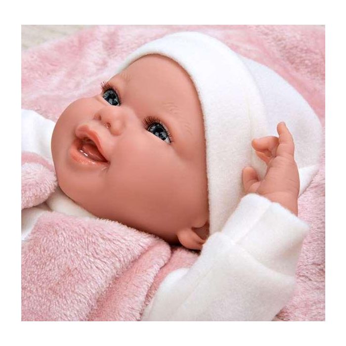 Muñecas Arias Muñeca Elegance 40 cm Colin Rosa con Manta 9 Muñecas Arias Muñeca Elegance 40 cm Colin Rosa con Manta 9