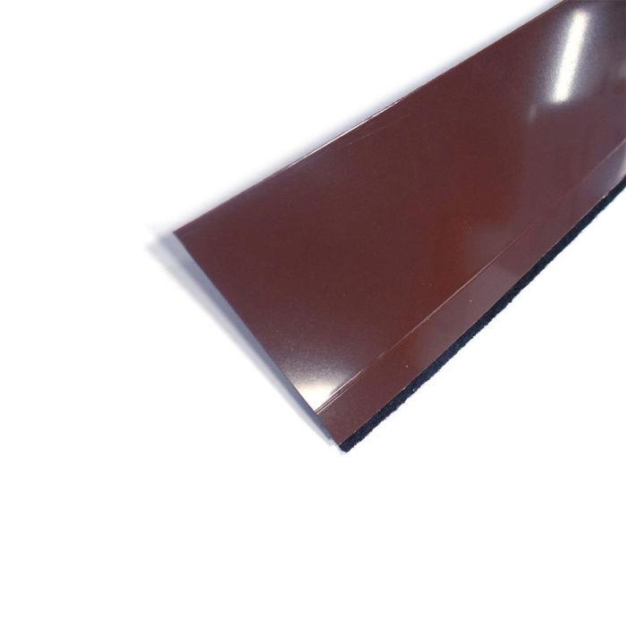 Geko Burlete bajo puerta flexible marrón PVC 1m autoadhesivo para puertas 0 Geko Burlete bajo puerta flexible marrón PVC 1m autoadhesivo para puertas 0