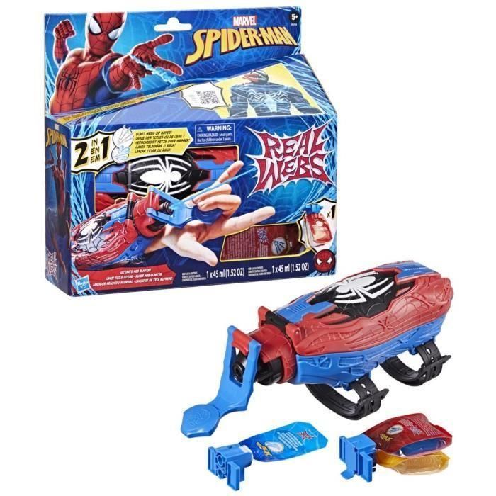 Spider-Man Real Webs Ultimate Web Blaster F8734 Hasbro Spider-Man Real Webs Ultimate Web Blaster F8734 Hasbro