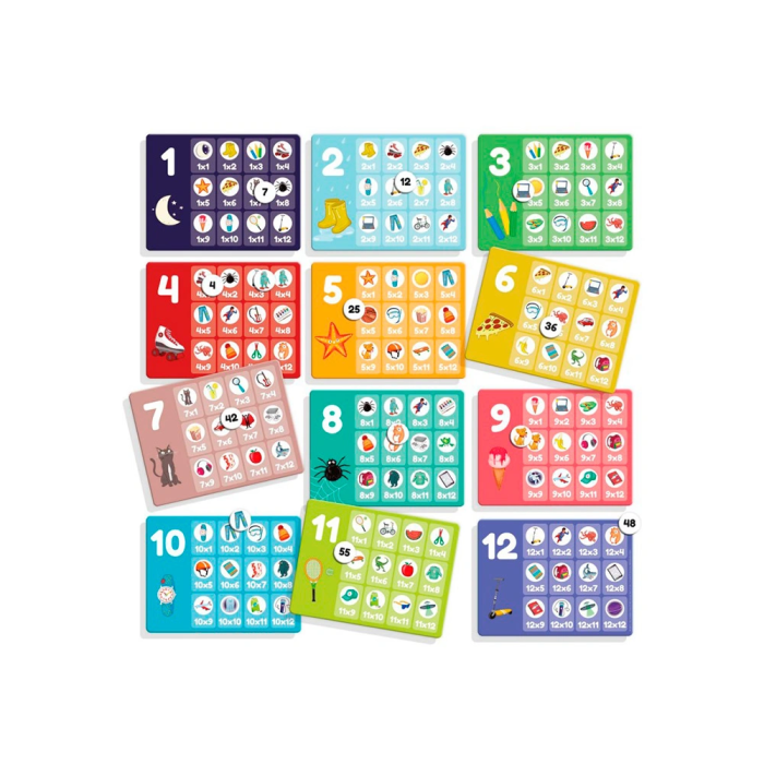 Diset Tablas De Multiplicar 68973 Juego Educativo Didáctico para Niños +7 Años 1 Diset Tablas De Multiplicar 68973 Juego Educativo Didáctico para Niños +7 Años 1