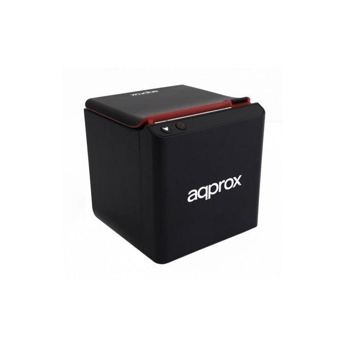 Impresora de Tickets Approx appPOS8058DUAL/ Térmica/ Ancho papel 80-58mm/ USB-Ethernet/ Negra
