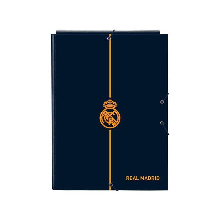 Carpeta folio 3 solapas real madrid 2ª equipacion 24/25 26x33,5x2,5 cm