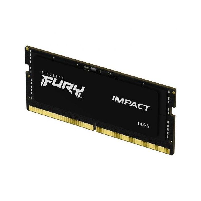 Kingston Fury Impact Memoria RAM DDR5 16GB SODIMM 5600MHz para Portátil 1 Kingston Fury Impact Memoria RAM DDR5 16GB SODIMM 5600MHz para Portátil 1