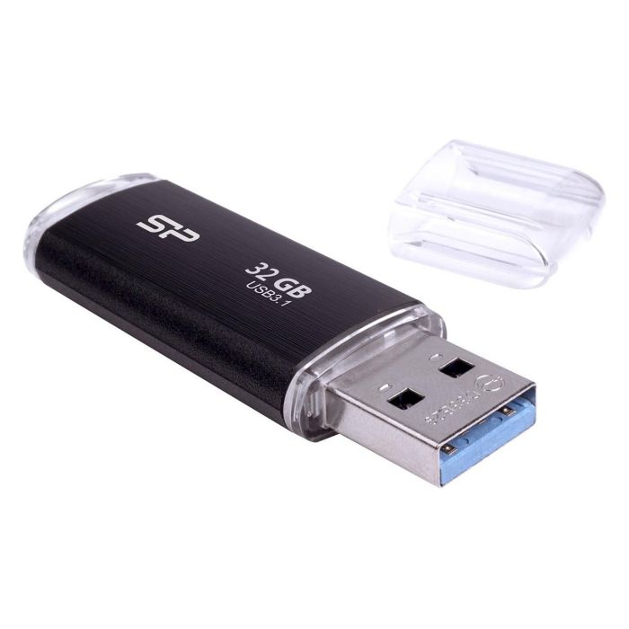 Silicon Power B02 Memoria USB 32GB USB 3.2 Gen 1 Tipo A Tapa Negro