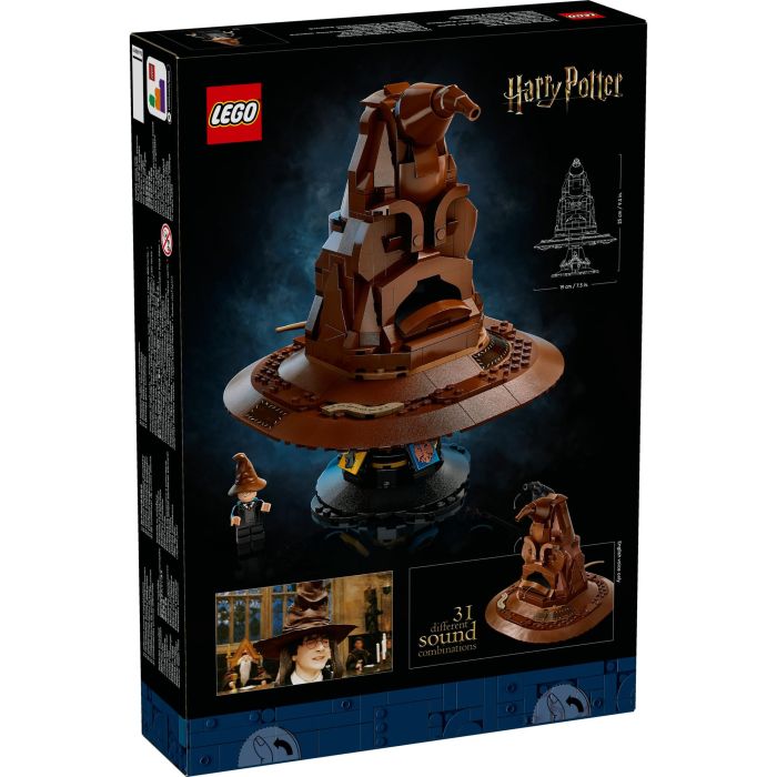Lego 76429 Harry Potter El Sombrero Seleccionador Que Habla, Tema de Hogwarts, Idea de Regalo 11