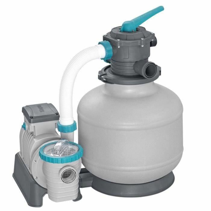 Bestway BES6941607361429 Bomba de Filtración de Arena para Piscinas de hasta 66 m³ 11.355 L/h con Prefiltro 4 Bestway BES6941607361429 Bomba de Filtración de Arena para Piscinas de hasta 66 m³ 11.355 L/h con Prefiltro 4