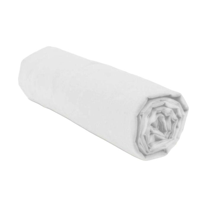 Sábana bajera ajustable - HOME LINGE PASSION - HP71768 - 160 x 200 cm + capó 30 cm - Microfibra - 82 g - Blanco Sábana bajera ajustable - HOME LINGE PASSION - HP71768 - 160 x 200 cm + capó 30 cm - Microfibra - 82 g - Blanco