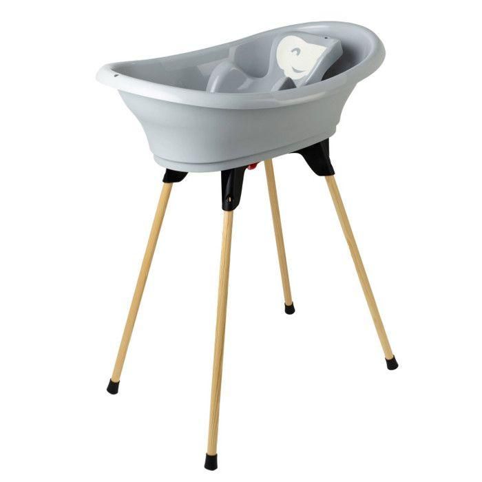 Thermobaby VASCO 5 en 1 - Set Completo de Baño para Bebé con Bañera, Soporte, Tumbona Babycoon y Termómetro - Charm Gris 5 Thermobaby VASCO 5 en 1 - Set Completo de Baño para Bebé con Bañera, Soporte, Tumbona Babycoon y Termómetro - Charm Gris 5