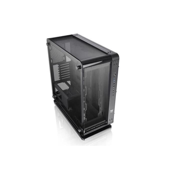 THERMALTAKE Core P6 TG (Negro) - Caja sin fuente de alimentación - Mid tower - Formato ATX THERMALTAKE Core P6 TG (Negro) - Caja sin fuente de alimentación - Mid tower - Formato ATX