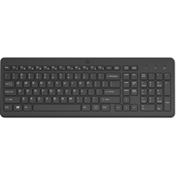 HP 225 Teclado Inalámbrico Completo con Teclado Numérico y Teclas Chiclet 4 HP 225 Teclado Inalámbrico Completo con Teclado Numérico y Teclas Chiclet 4