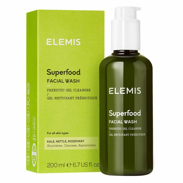 Elemis SUPERFOOD facial wash - Limpiador facial revitalizante para todo tipo de pieles - 200 ml 1 Elemis SUPERFOOD facial wash - Limpiador facial revitalizante para todo tipo de pieles - 200 ml 1