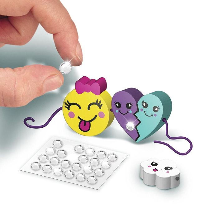 Canal Toys Gom'z Studio - Fábrica de Gomas de Borrar: Crea más de 100 Emojis personalizados con pedrería, colección Niña +8 años 3 Canal Toys Gom'z Studio - Fábrica de Gomas de Borrar: Crea más de 100 Emojis personalizados con pedrería, colección Niña +8 años 3