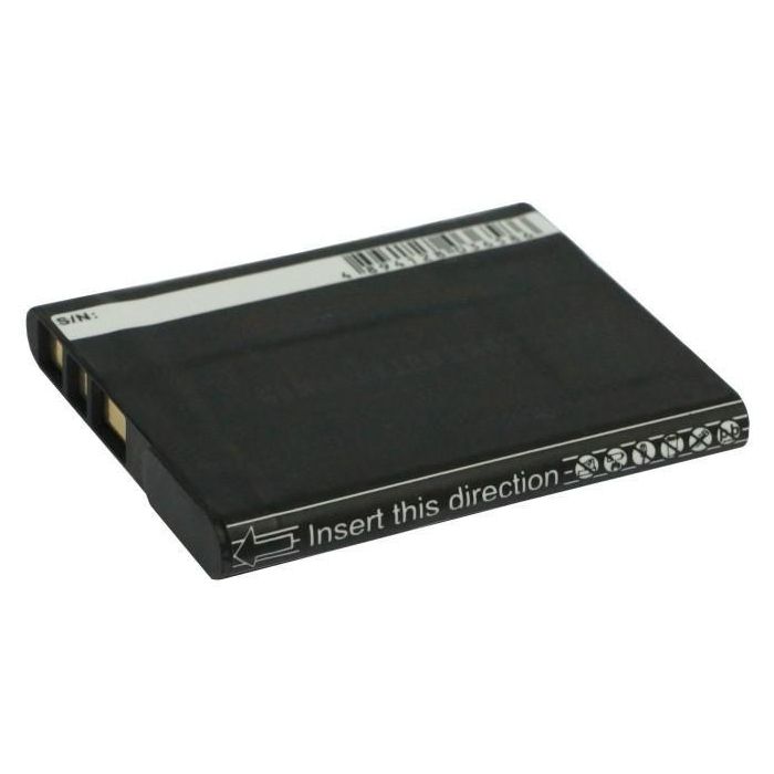CoreParts Battery for Digital Camera 2.33Wh Li-ion 3.7V 630mAh Sony, DSC-W830