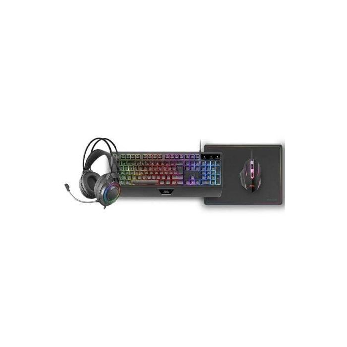 Teclado y Ratón Mars Gaming MCP124PROES 1 Teclado y Ratón Mars Gaming MCP124PROES 1