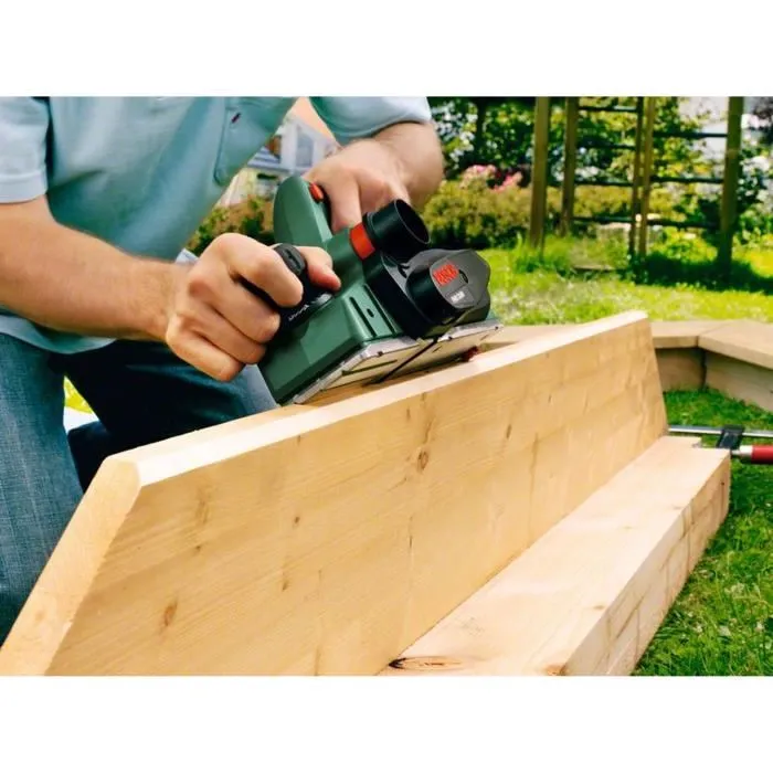 Bosch Cepillo Eléctrico PHO 3100, 750W, Diseño Compacto y Ligero para un Trabajo sin Fatiga, Alta Calidad de Superficie 3