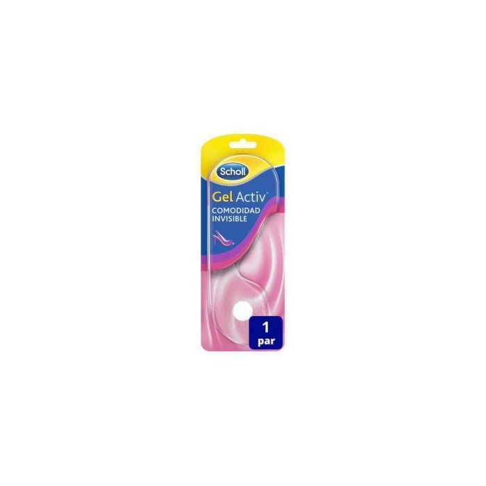 Scholl GEL ACTIV Plantillas Zapatos Abiertos Diario #Talla 35 - 40,5, Tecnología Gelactiv para Tacones y Sandalias, 1 unidad