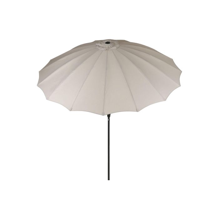 Parasol Terraza Y Jardin DKD Home Decor Arena Negro 280 x 250 x 280 cm 6