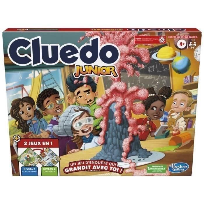 Hasbro Gaming HAS5010996110763 Cluedo Junior 2-in-1 - Juego de Mesa Junior de Pensamiento Hasbro Gaming HAS5010996110763 Cluedo Junior 2-in-1 - Juego de Mesa Junior de Pensamiento