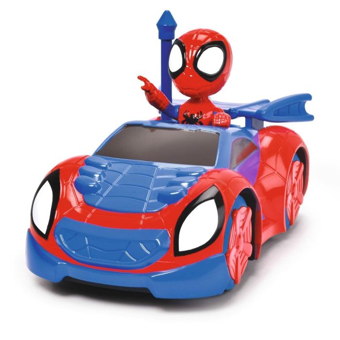 Coche radio control spidey web crawler, funciona adelante y marcha atrás en curva escala 1:24 17 cm 1