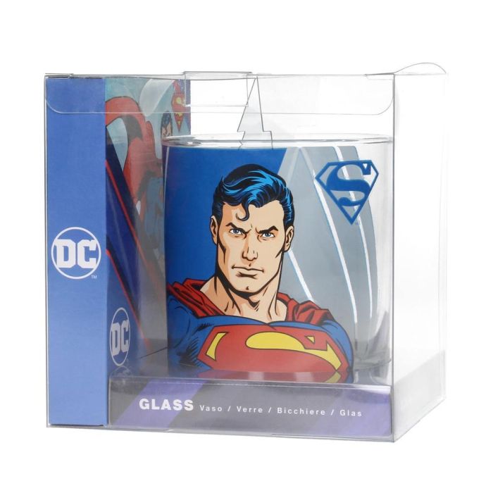 Sd Toys Set 3 Vasos Cristal Universo DC Superman Batman Wonder Woman Flash 370ml 2