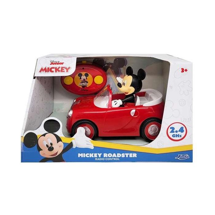 Coche Radio Control Mickey Roadster 27 Mhz ¡Gira Sobre Si Mismo! (Figura No Extraible) 19 Cm 7