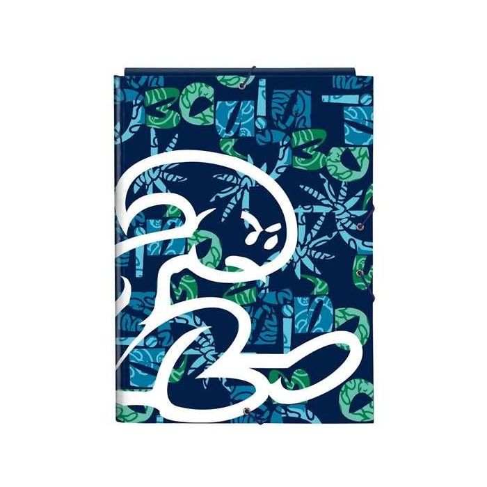 Carpeta El Niño Glassy Azul marino A4