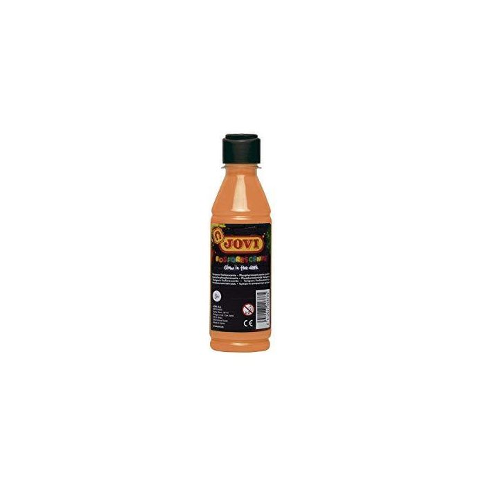 Jovi Témpera Fosforescente Naranja Botella De 250 mL Jovi Témpera Fosforescente Naranja Botella De 250 mL