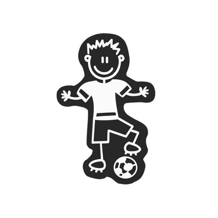 Abc ADH06680 Adhesivo Familia Hombre Futbol Cs5 0 Abc ADH06680 Adhesivo Familia Hombre Futbol Cs5 0