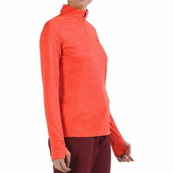 Camiseta de Manga Larga Mujer +8000 Aceda Naranja 1 Camiseta de Manga Larga Mujer +8000 Aceda Naranja 1