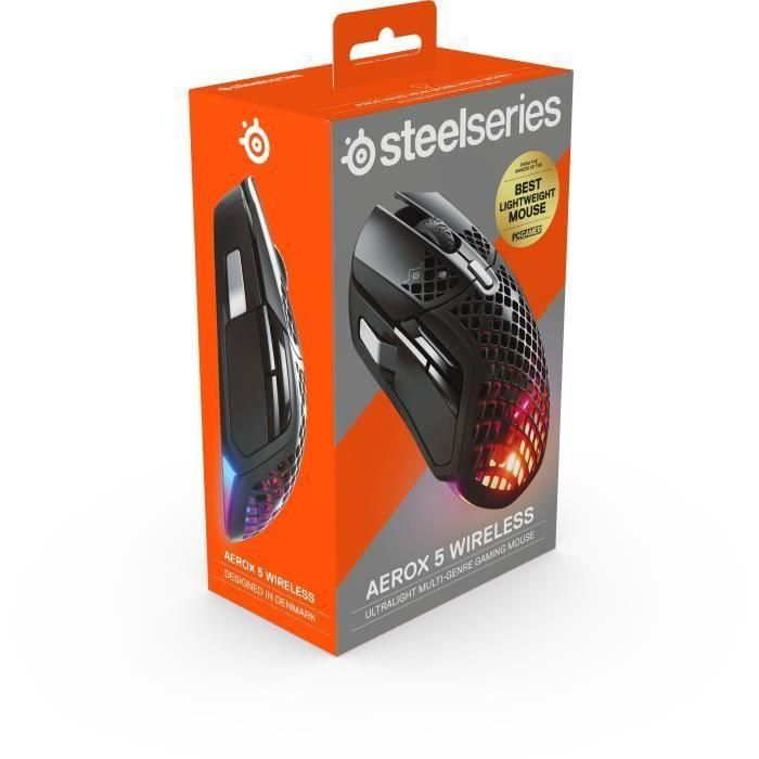 Ratón para juegos - STEELSERIES - Aerox 5 Wireless 1