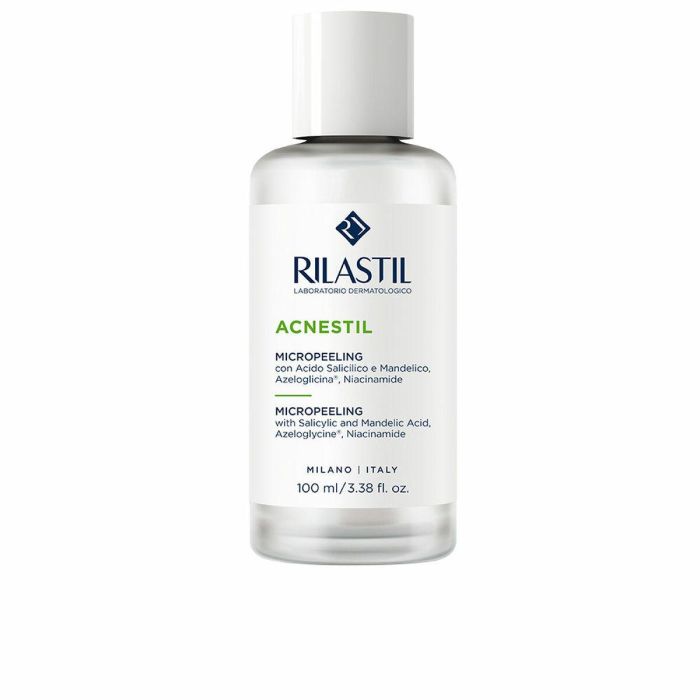 Rilastil ACNESTIL Loción Exfoliante con Ácido Salicílico y Mandélico 100 ml - Tratamiento para Acné y Marcas