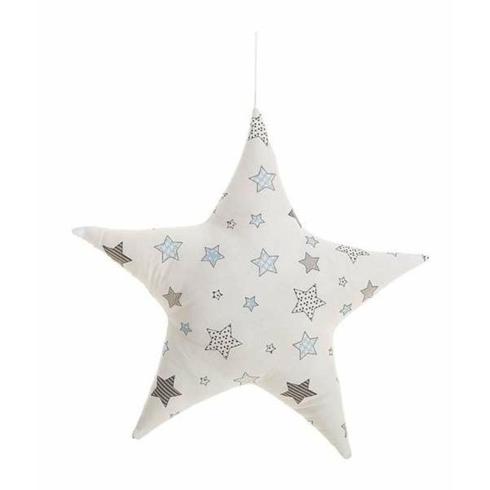 Cojín/parachoques cuna estrella multiestrellas 51 x51 cm