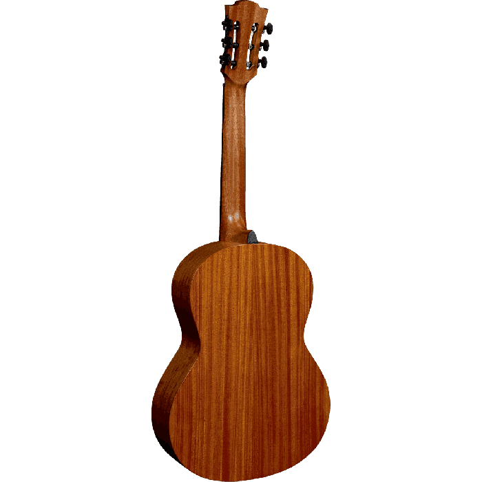 LAG Guitarra Clásica Occitania 88 - 4/4 Natural Brillante Tapa Maciza Abeto Engelmann 4