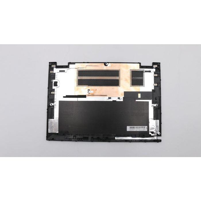 Lenovo Laptop bottom case assembly for Lenovo ThinkPad X390 Yoga, black, dimensions 21.5x30.7x0.5 cm, lightweight design. Lenovo Laptop bottom case assembly for Lenovo ThinkPad X390 Yoga, black, dimensions 21.5x30.7x0.5 cm, lightweight design.