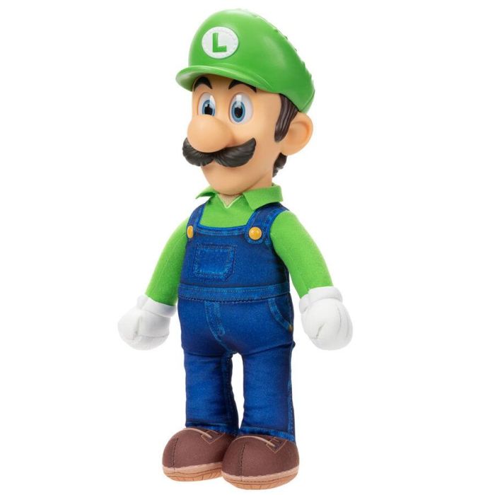 JAKKS PACIFIC Peluche Luigi Super Mario Bros 30cm La Película 4 JAKKS PACIFIC Peluche Luigi Super Mario Bros 30cm La Película 4