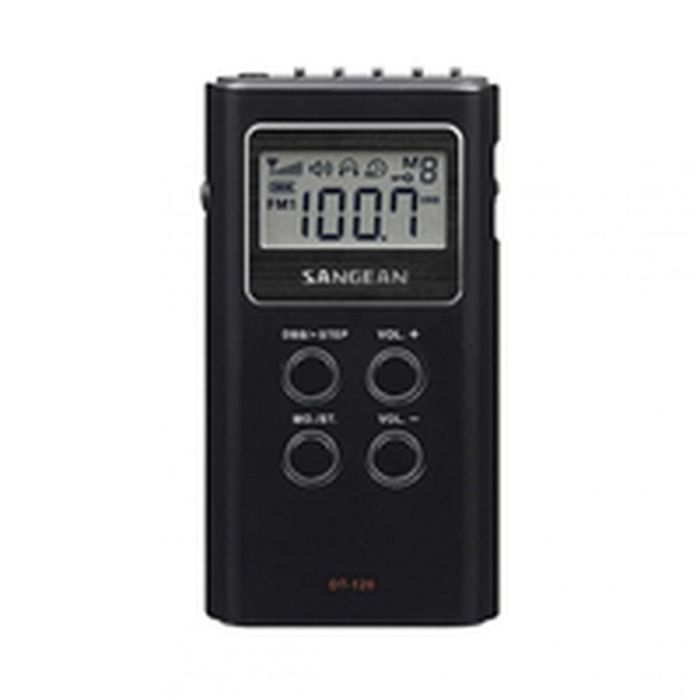 Radio Portátil Sangean DT-120 Negro Radio Portátil Sangean DT-120 Negro