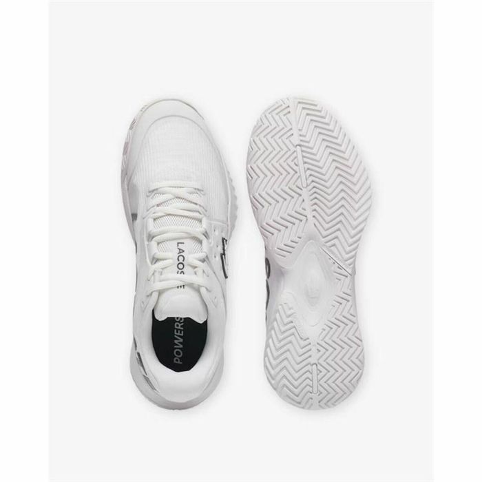 Zapatillas de Tenis para Hombre Lacoste Power Serve Blanco Zapatillas de Tenis para Hombre Lacoste Power Serve Blanco