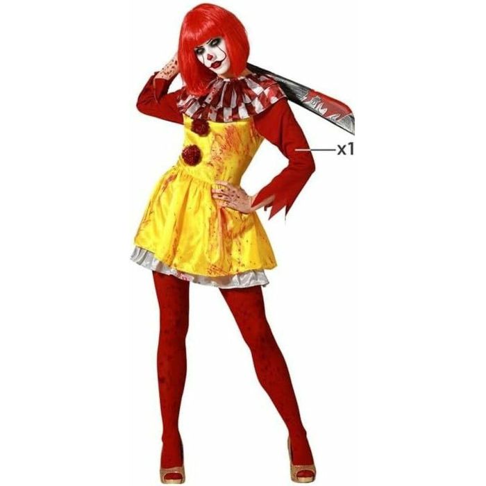 Disfraz para Adultos Payaso Sangriento Mujer