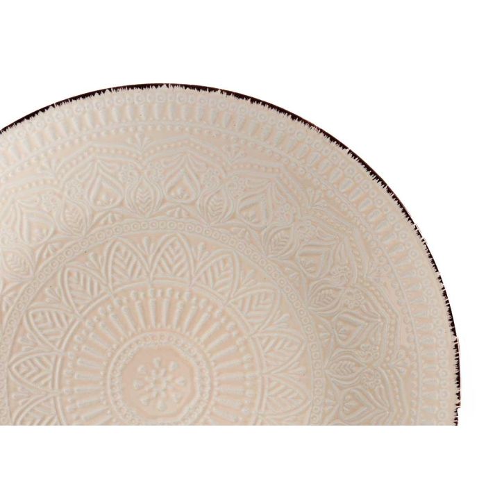 Plato Relieve Llano Beige 27Cm Vessia (24 Unidades) 3 Plato Relieve Llano Beige 27Cm Vessia (24 Unidades) 3