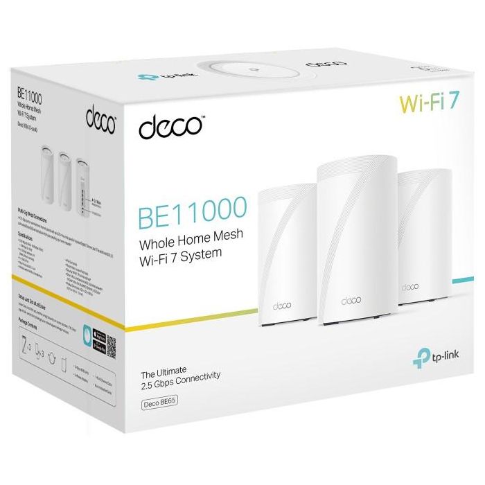 TP-Link Deco BE65 Router Mesh System (3erPack) 3